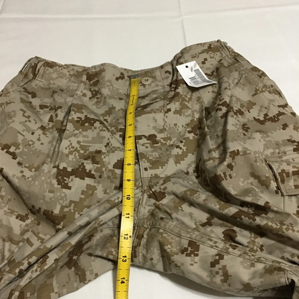 USMC Desert MARPAT Camo MCCUU Trousers Medium Short Uniform Tan NWT
